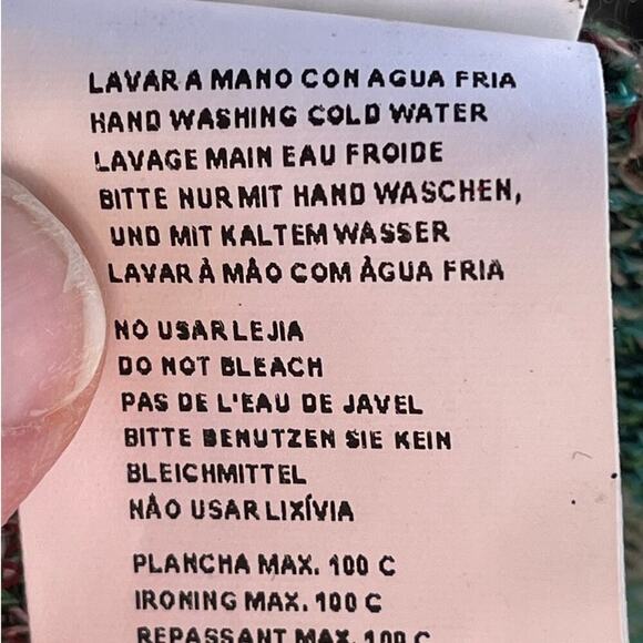 Anthropologie AldoMartins Floral Intarsia Cardigan Size XS. NEW - Picture 12 of 12